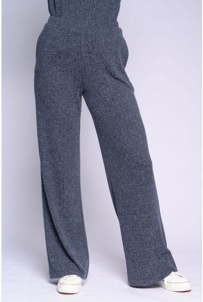 Fluffy Rib Knit Bottom