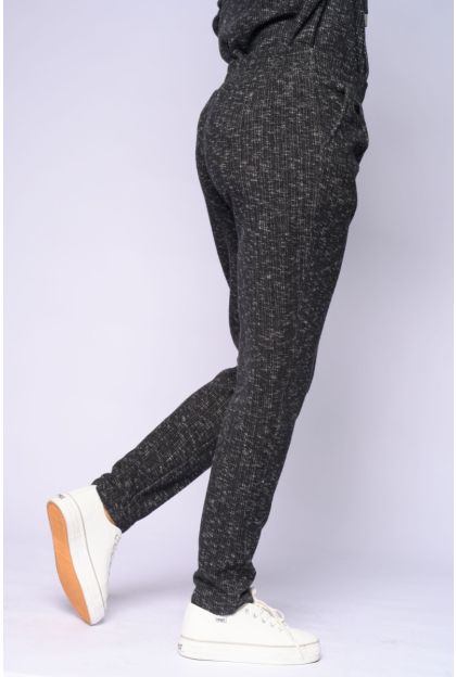 Rib Melange Knit Bottom