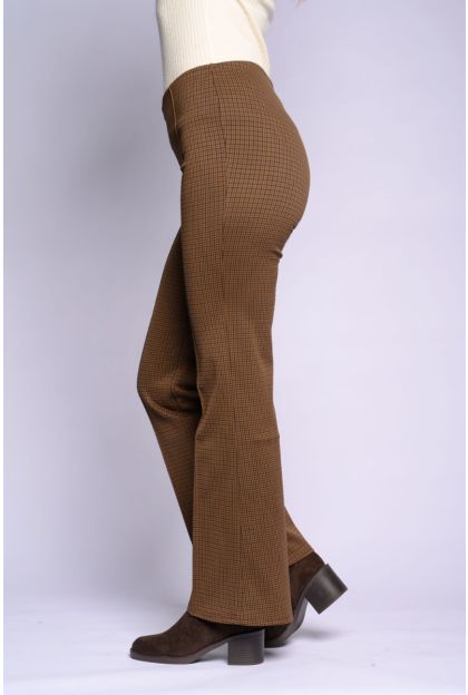 Check Knit Pants