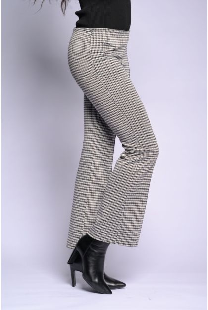 Check Knit Pants