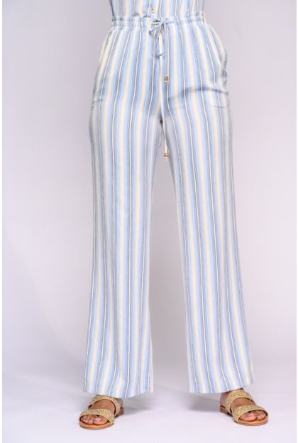 Blue Stripe Pants