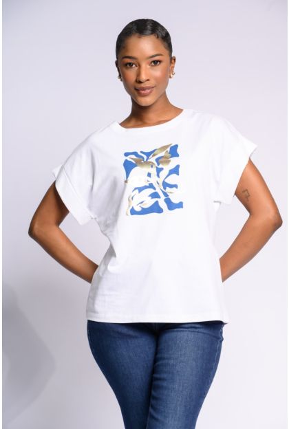 White Print Shirt