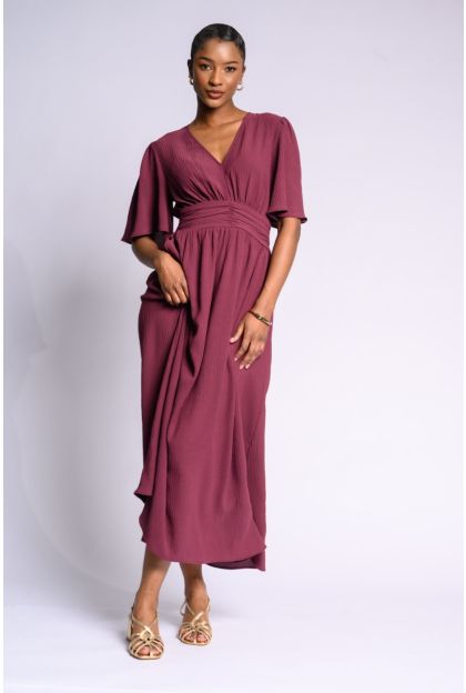 Berry Maxi Dress