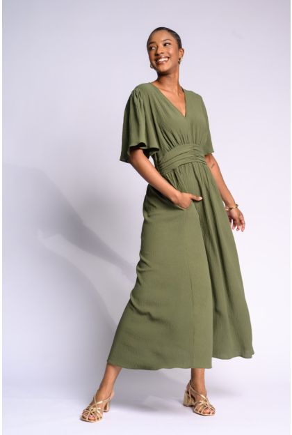 Olive Maxi Dress